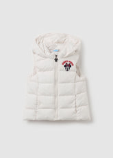 Ovs Gilet With Hood And Minnie Mouse Print