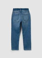 Ovs Denim Joggers With Drawstring