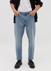 Ovs Carrot-Fit Jeans With Five Pockets