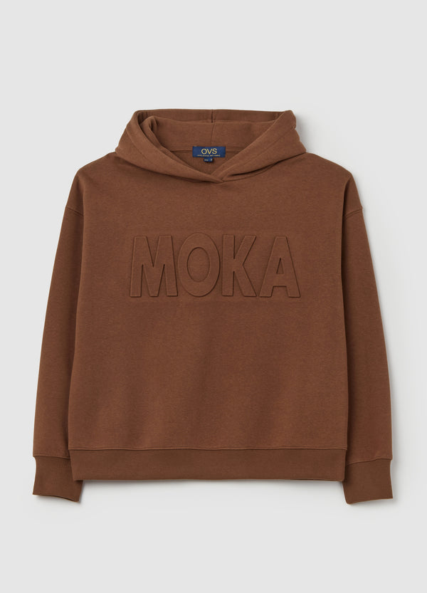 Ovs Essential Sweatshirt With Raised Lettering