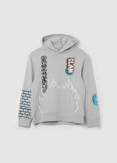 Ovs Sweatshirt With Hood And ''Runfast” Print