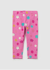 Ovs Printed Stretch Cotton Leggings