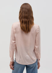 Ovs Solid Colour Satin Shirt