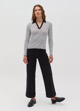 Ovs Long-Sleeved T-Shirt With Polo Neck