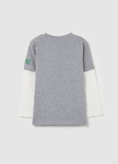 Ovs Long-Sleeved T-Shirt With Daffy Duck Print