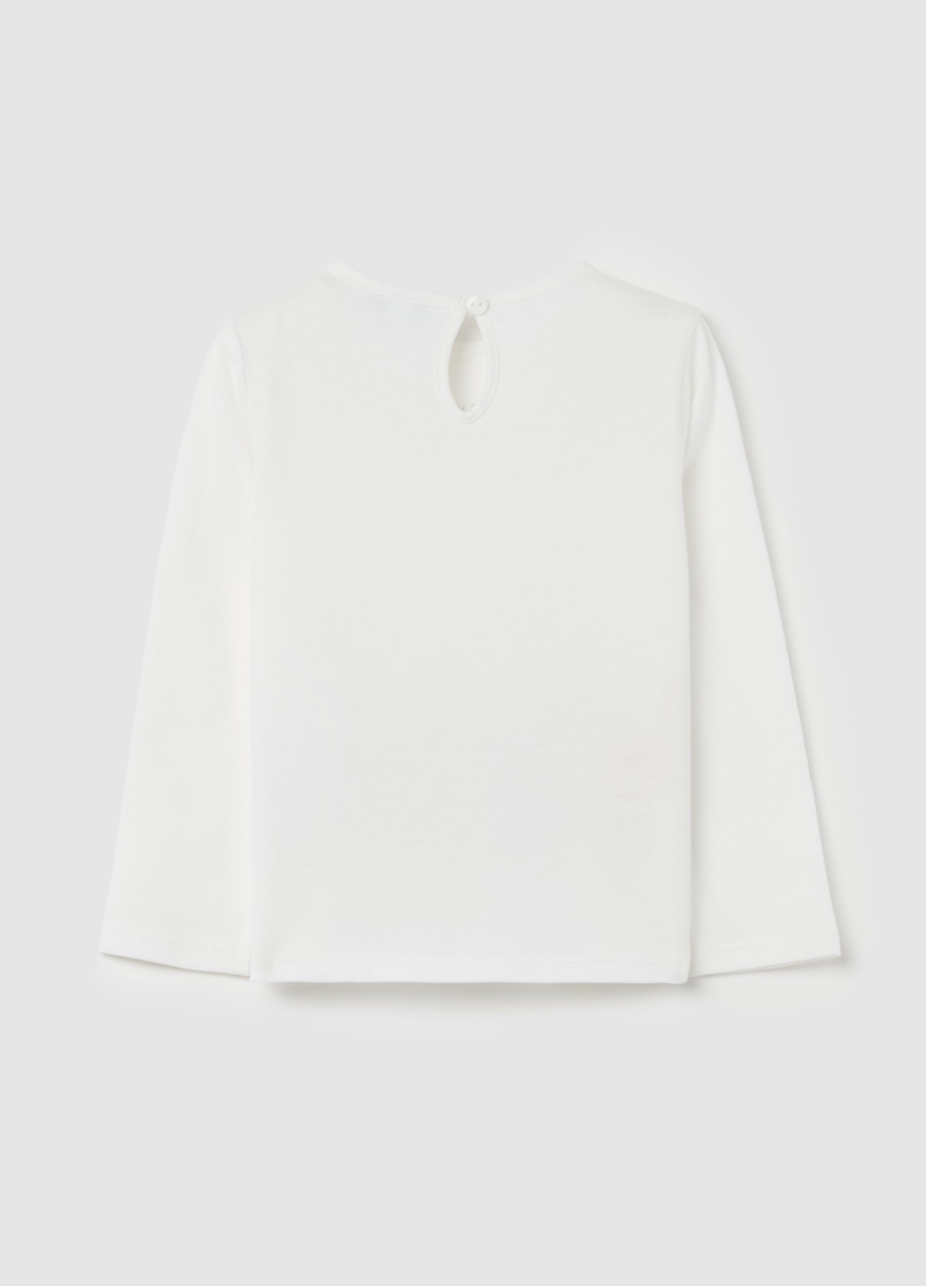 Ovs T-Shirt With Long Sleeves And Animals Print Ovs T-Shirt With Long Sleeves And Animals Print