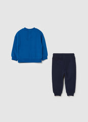 Ovs Fleece Jogging Set With Mickey Mouse Print