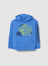 Ovs Sweatshirt With Hood And ''N. York City” Print