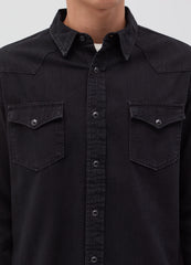 Ovs Cowboy Shirt In Denim