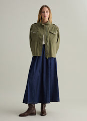 Ovs Short Skirt With Embroidered Details