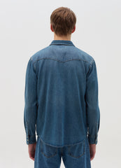 Ovs Cowboy Shirt In Denim