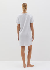 Ovs Short Nightdress With Hearts Print