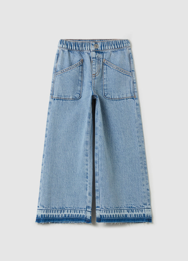 Ovs Wide-Leg Jeans With Pockets