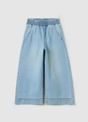 Ovs Wide-Leg Joggers In Denim