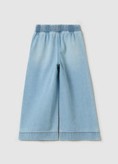 Ovs Wide-Leg Joggers In Denim