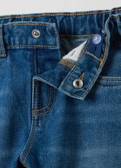 Ovs Five-Pocket Jeans With Mickey Mouse Print