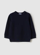 Ovs Solid Colour Cotton Pullover