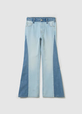 Ovs Flare-Fit Jeans With Contrasting Details
