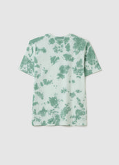 Ovs Tie-Dye T-Shirt With Printed Lettering