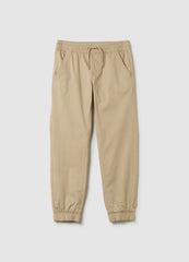 Ovs Canvas Chino Joggers With Drawstring