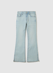 Ovs Flare-Fit Jeans With Fading