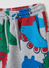 Ovs Joggers With All-Over Dinosaurs Print
