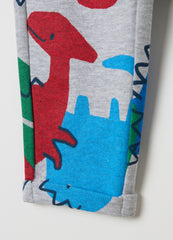 Ovs Joggers With All-Over Dinosaurs Print
