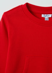 Ovs French Terry Sweatshirt With Pouch Pocket