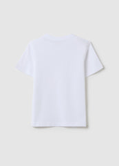 Ovs Solid Colour T-Shirt In Organic Cotton