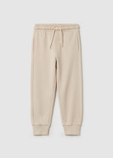 Ovs Cotton Joggers With Drawstring