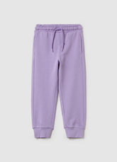 Ovs Cotton Joggers With Drawstring