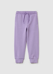 Ovs Cotton Joggers With Drawstring