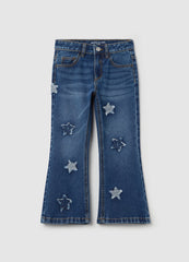 Ovs Flare-Fit Jeans With Stars