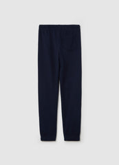 Ovs Fleece Joggers With Drawstring And Print