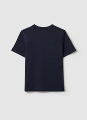 Ovs Solid Colour T-Shirt In Organic Cotton