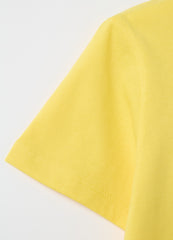 Ovs Solid Colour T-Shirt In Organic Cotton