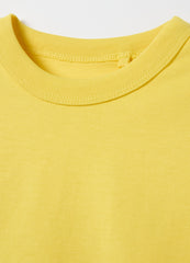 Ovs Solid Colour T-Shirt In Organic Cotton