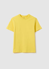 Ovs Solid Colour T-Shirt In Organic Cotton