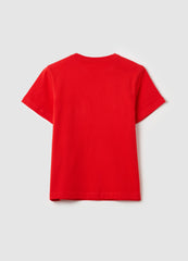 Ovs Solid Colour T-Shirt In Organic Cotton