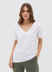 Ovs Essential V-Neck T-Shirt In Cotton