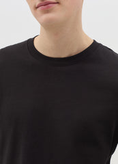 Ovs T-Shirt With Round Neck And Long Sleeves In Cotton