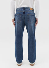 Ovs Regular Fit Jeans With Discolouring