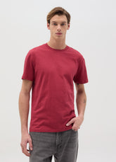 Ovs T-Shirt In Slub Cotton With Round Neck