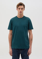 Ovs T-Shirt In Slub Cotton With Round Neck