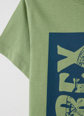 Ovs Cotton T-Shirt With Print