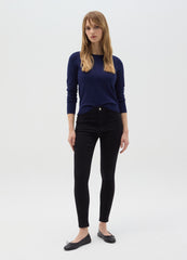 Ovs Top With Round Neck And Long Sleeves