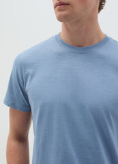 Ovs T-Shirt In Slub Cotton With Round Neck