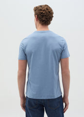 Ovs T-Shirt In Slub Cotton With Round Neck