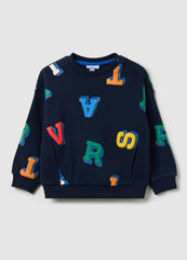 Ovs French Terry Sweatshirt With Lettering Print