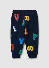Ovs French Terry Joggers With Lettering Print